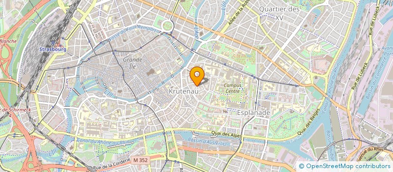 localisation de l'entreprise AMS INGENIERIE à STRASBOURG