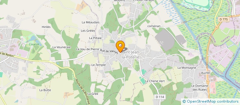 localisation de l'entreprise AMS INVESTISSEMENTS  SAINT-JEAN-LA-POTERIE