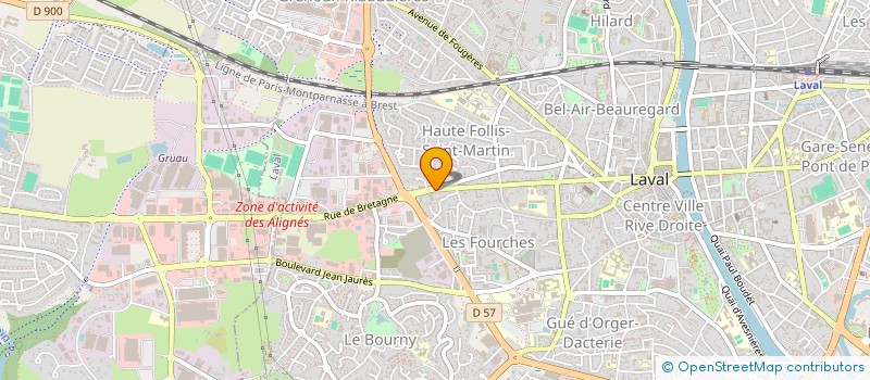 localisation de l'entreprise AMS-LAVAL à LAVAL