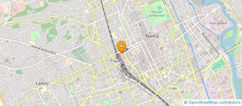 localisation de l'entreprise AMS-OSRAM FRANCE à NANCY