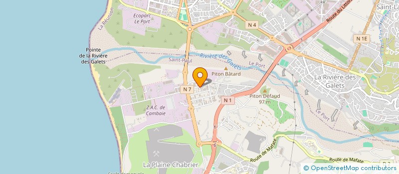 localisation de l'entreprise AMS PRODUCTS à SAINT-PAUL