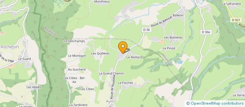 localisation de l'entreprise AMS RENOVATION  AYN