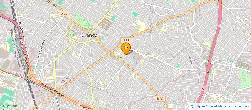 localisation de l'entreprise AMS RENOVATION à DRANCY