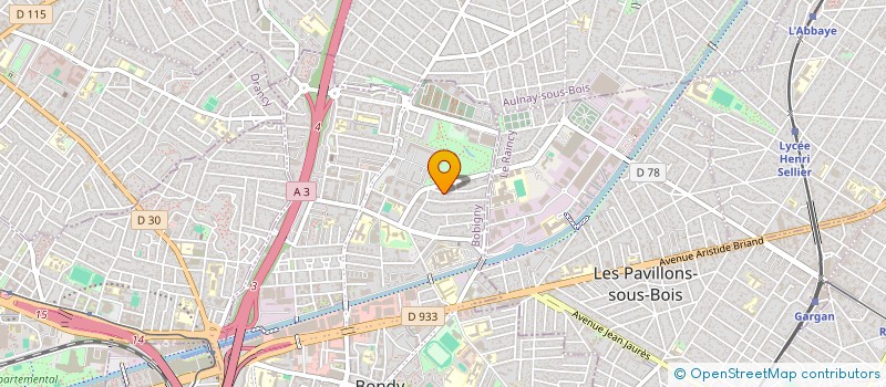 localisation de l'entreprise AMS RENT  BONDY