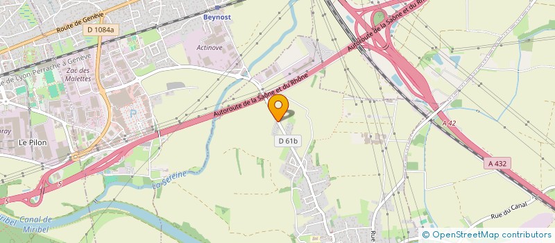 localisation de l'entreprise AMS SERVICES  THIL