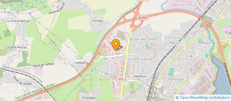 localisation de l'entreprise AMS-ST NAZAIRE TRIGNAC à TRIGNAC