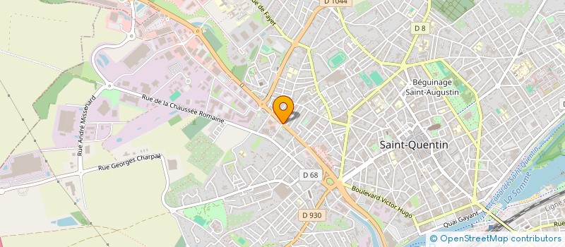 localisation de l'entreprise AMS-ST QUENTIN à SAINT-QUENTIN