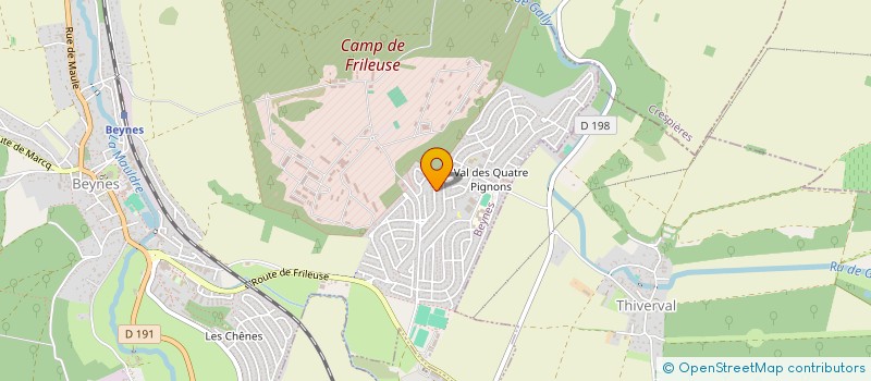 localisation de l'entreprise AMS TECHNOLOGIE  BEYNES