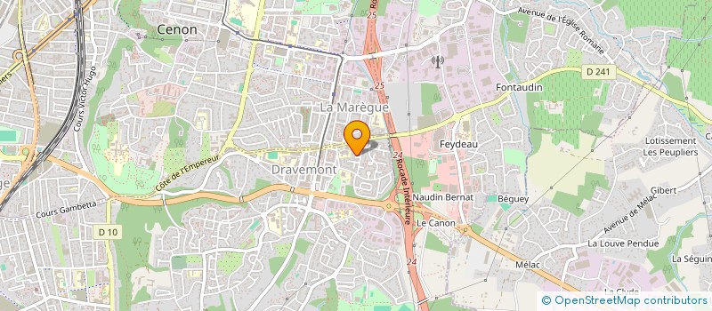 localisation de l'entreprise AMS TRANSPORT  FLOIRAC