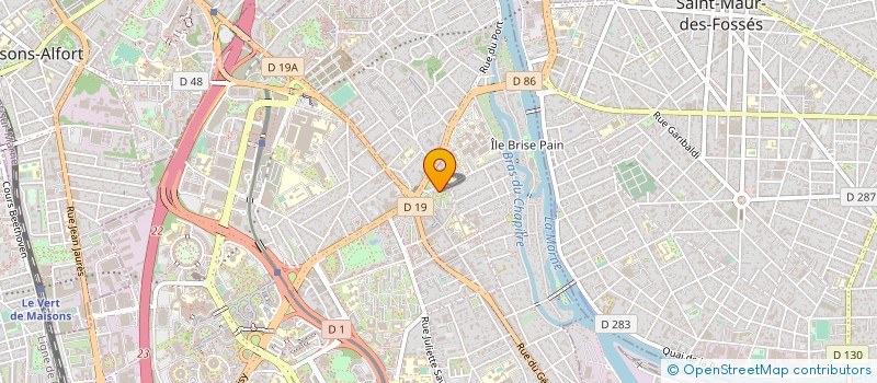 localisation de l'entreprise AMS TRAVEL à CRETEIL