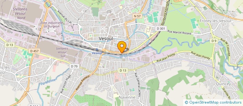 localisation de l'entreprise AMS-VESOUL à VESOUL