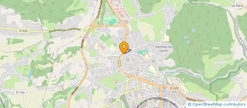localisation de l'entreprise AMS-VOIRON à VOIRON