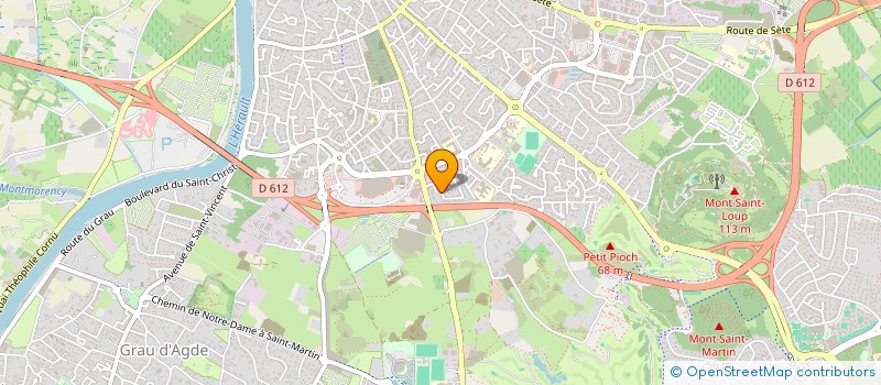 localisation de l'entreprise AMSALLEM à AGDE