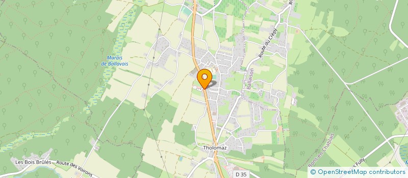 localisation de l'entreprise AMSALY  DOUVAINE