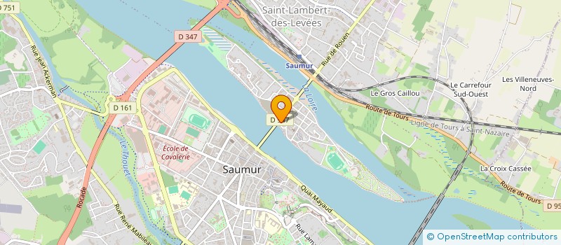 localisation de l'entreprise AMSAMBLE AUDIT à SAUMUR