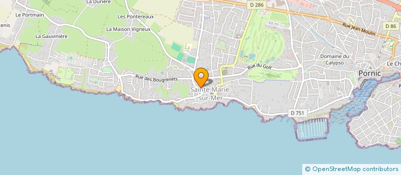 localisation de l'entreprise AMSARO  PORNIC