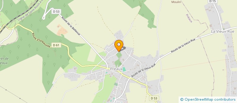 localisation de l'entreprise AMSC à PREAUX