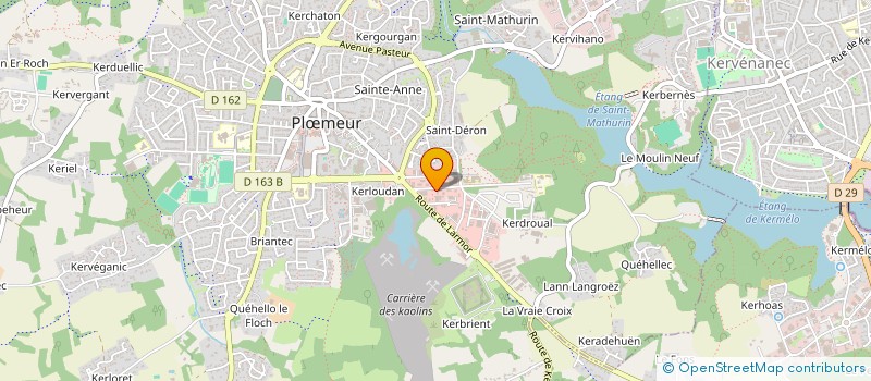 localisation de l'entreprise AMSC  PLOEMEUR