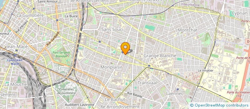 localisation de l'entreprise AMSCOR à LYON