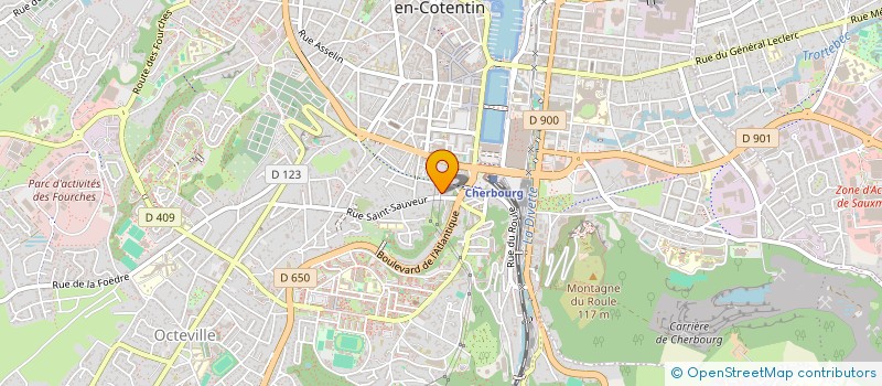 localisation de l'entreprise AMSD à CHERBOURG-EN-COTENTIN