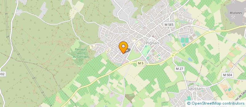 localisation de l'entreprise AMSE  PIGNAN
