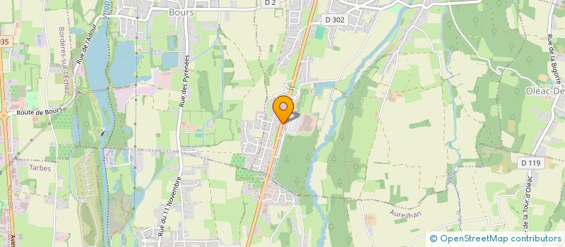 localisation de l'entreprise AMSEL à ORLEIX