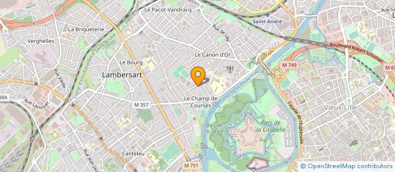 localisation de l'entreprise AMSELLE PATRIMOINE à LAMBERSART