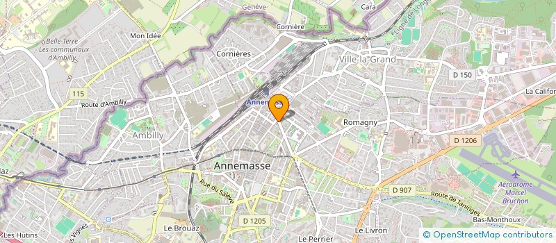 localisation de l'entreprise AMSELLEMI ERGIL INDIVISION à ANNEMASSE
