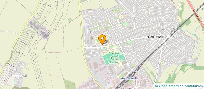 localisation de l'entreprise AMSF NET SERVICE  GOUSSAINVILLE