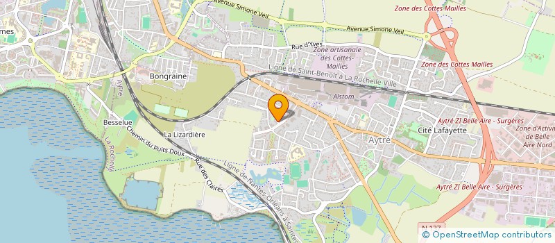 localisation de l'entreprise AMSG INVEST  AYTRE