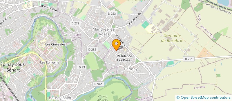 localisation de l'entreprise AMSI  PERIGNY