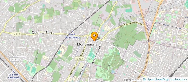 localisation de l'entreprise AMSI  MONTMAGNY