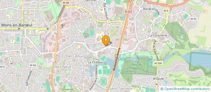 localisation de l'entreprise AMSIMMO à VILLENEUVE-D'ASCQ