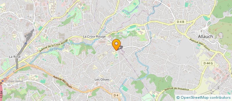 localisation de l'entreprise AMSM ASSO MULTI SPORTS MAIRIE à MARSEILLE
