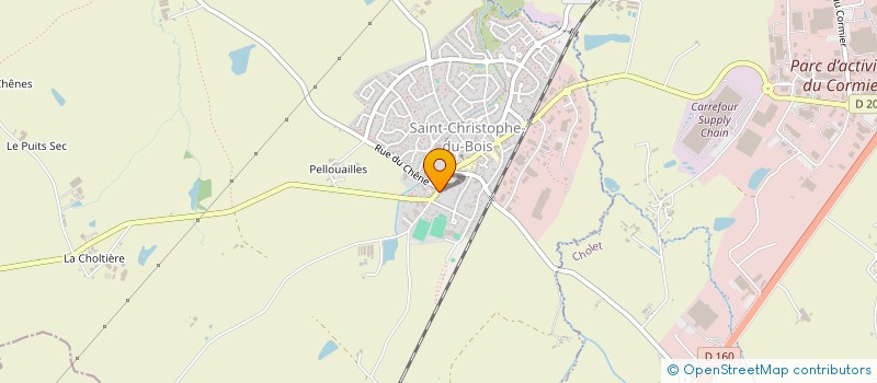 localisation de l'entreprise AMSN  SAINT-CHRISTOPHE-DU-BOIS