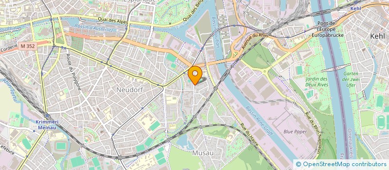 localisation de l'entreprise AMSN PATRIMOINE  STRASBOURG