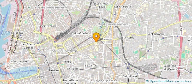 localisation de l'entreprise AMSR à MARSEILLE