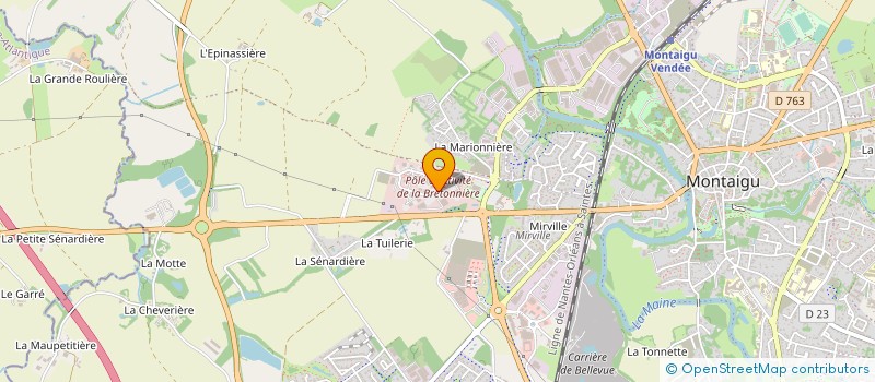 localisation de l'entreprise AMSTERDAM AIR à MONTAIGU-VENDEE