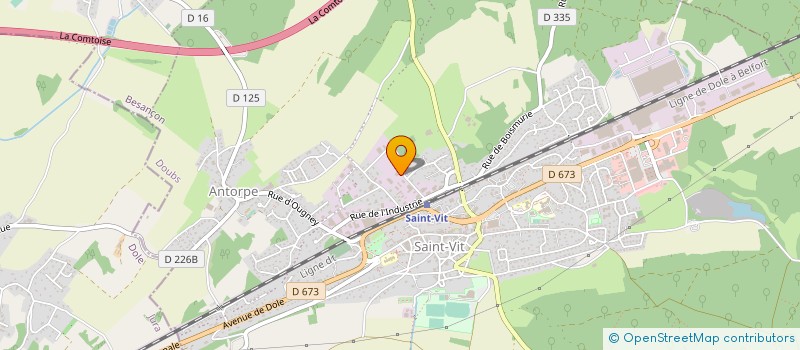 localisation de l'entreprise AMSTL à SAINT-VIT