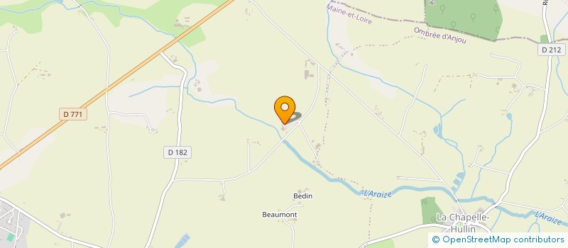 localisation de l'entreprise AMSYL à OMBREE D'ANJOU