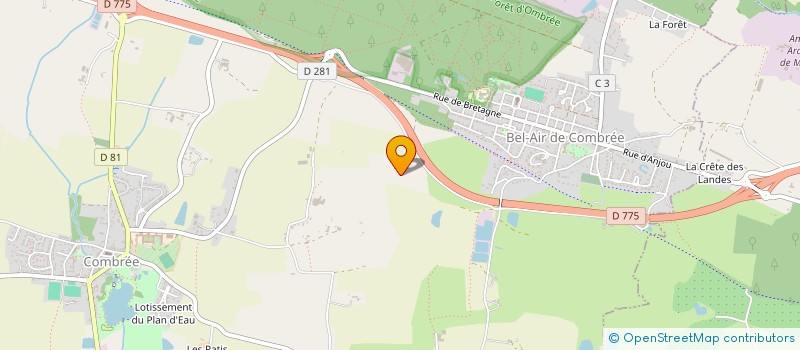 localisation de l'entreprise AMSYLOU à OMBREE D'ANJOU