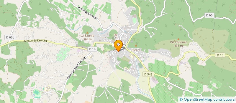 localisation de l'entreprise AMSYST à ROGNES