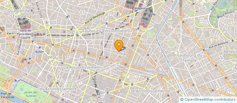 localisation de l'entreprise AMT à PARIS