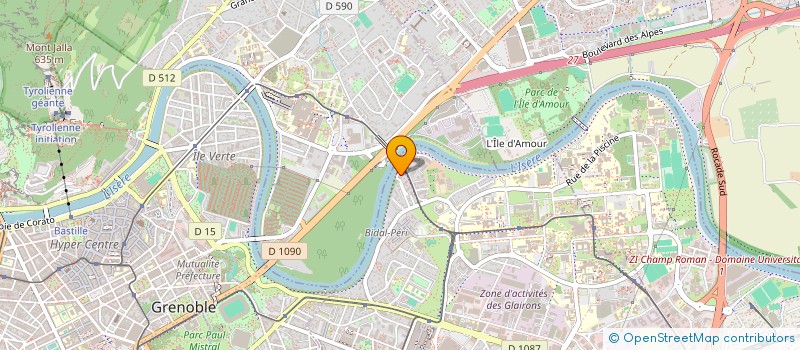 localisation de l'entreprise AMT  SAINT-MARTIN-D'HERES