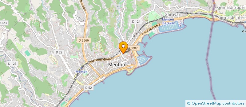 localisation de l'entreprise AMT à MENTON