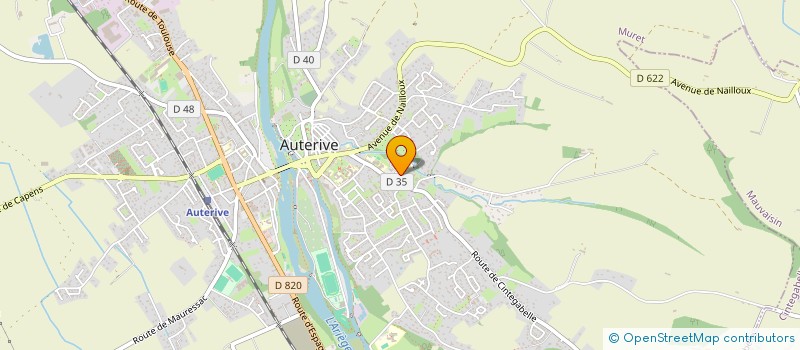 localisation de l'entreprise AMT  AUTERIVE