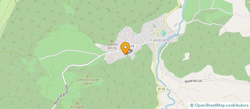 localisation de l'entreprise AMT  CABASSE