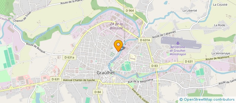 localisation de l'entreprise AMT 81  GRAULHET