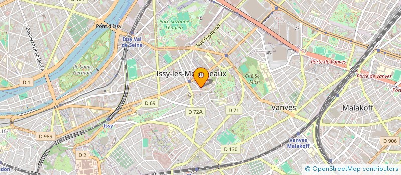 localisation de l'entreprise AMT à ISSY-LES-MOULINEAUX