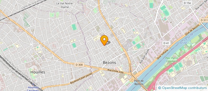 localisation de l'entreprise AMT à BEZONS